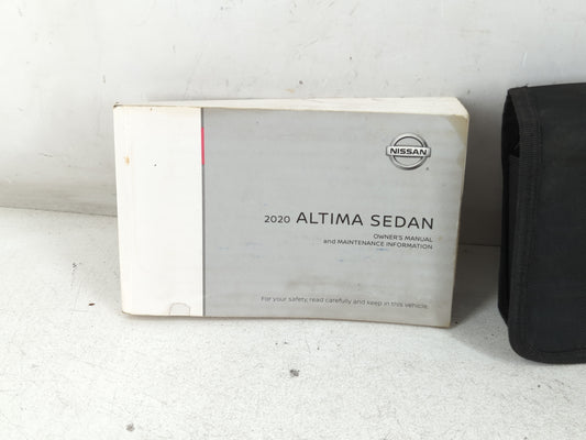 2020 Nissan Altima Owners Manual Book Guide P/N:OM20EA OL34U2 OEM Used Auto Parts