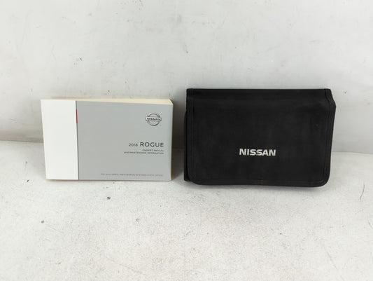 2018 Nissan Rogue Owners Manual Book Guide P/N:OM18EA 0T32U0 OEM Used Auto Parts