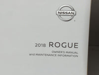 2018 Nissan Rogue Owners Manual Book Guide P/N:OM18EA 0T32U0 OEM Used Auto Parts