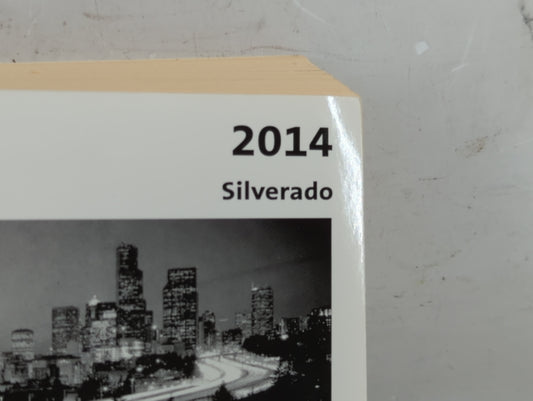 2014 Chevrolet Silverado 1500 Owners Manual Book Guide P/N:23187825 B OEM Used Auto Parts