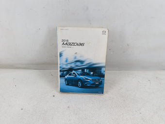 compare product 2016 Mazda 6 Owners Manual Book Guide P/N:8EA2-EA-14K OEM Used Auto Parts