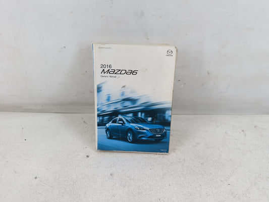 2016 Mazda 6 Owners Manual Book Guide P/N:8EA2-EA-14K OEM Used Auto Parts