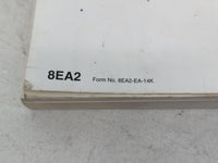 2016 Mazda 6 Owners Manual Book Guide P/N:8EA2-EA-14K OEM Used Auto Parts