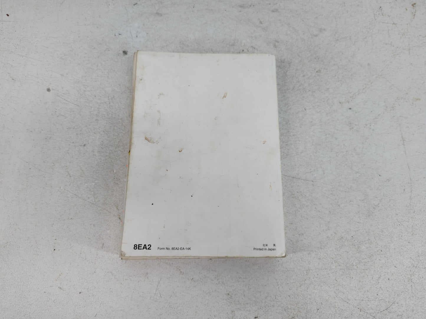 2016 Mazda 6 Owners Manual Book Guide P/N:8EA2-EA-14K OEM Used Auto Parts