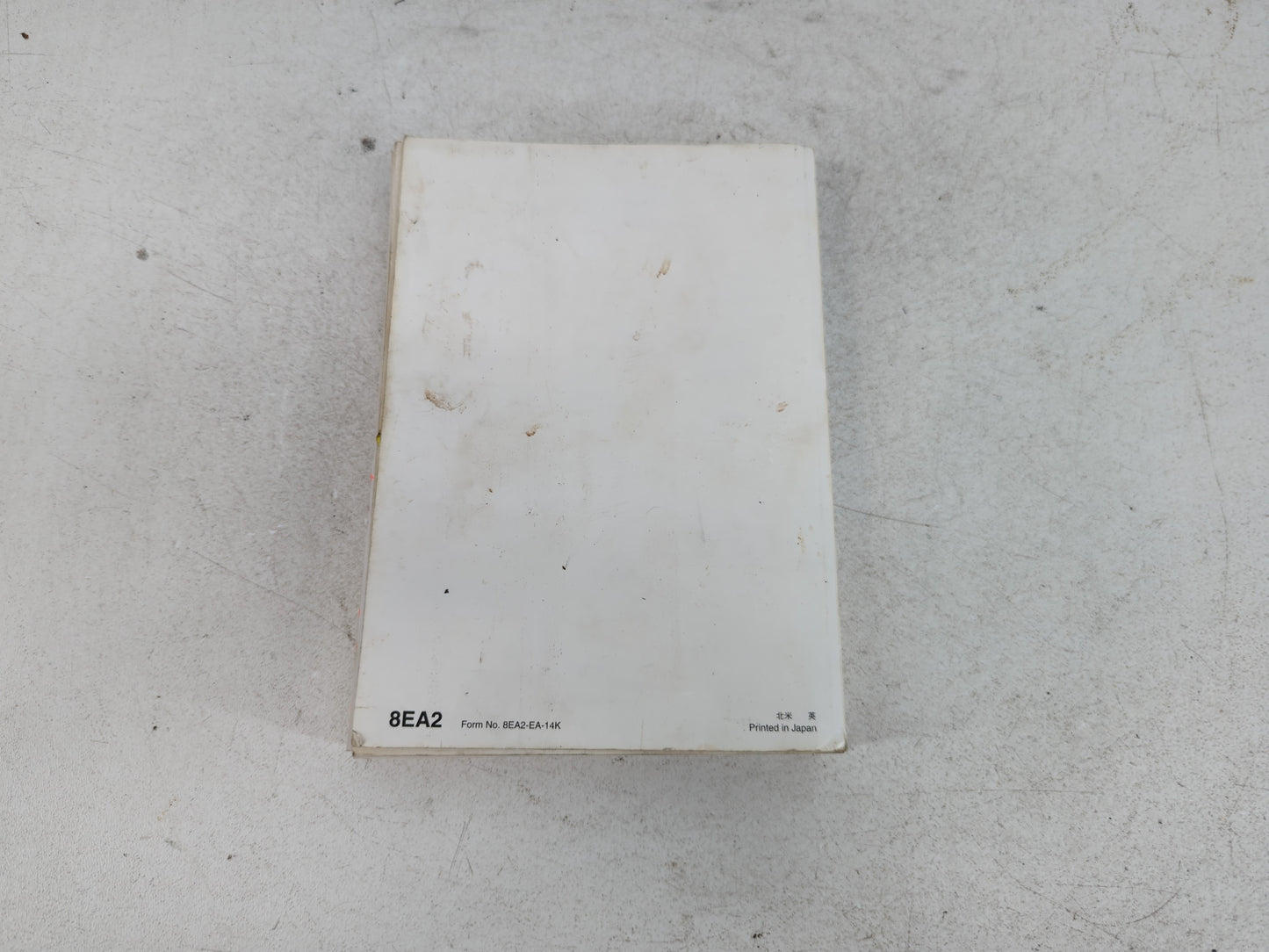 2016 Mazda 6 Owners Manual Book Guide P/N:8EA2-EA-14K OEM Used Auto Parts