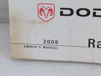 2008 Dodge Ram 1500 Owners Manual Book Guide P/N:81-326-0827 OEM Used Auto Parts