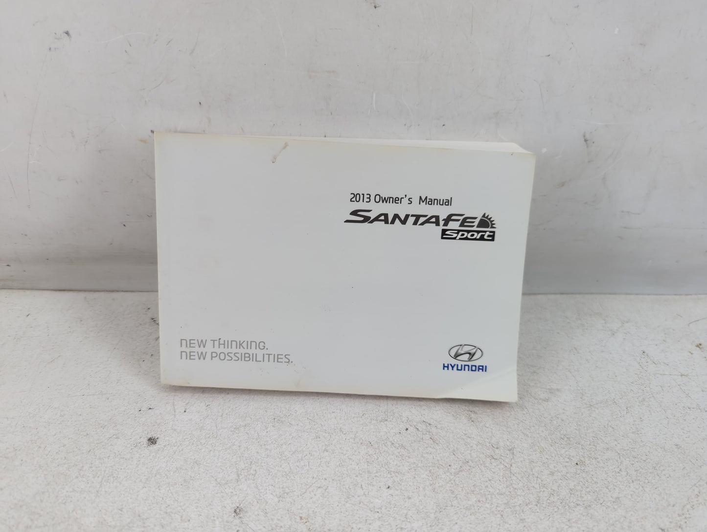 2013 Hyundai Santa Fe Owners Manual Book Guide P/N:A2W0-EU27A OEM Used Auto Parts - Oemusedautoparts1.com