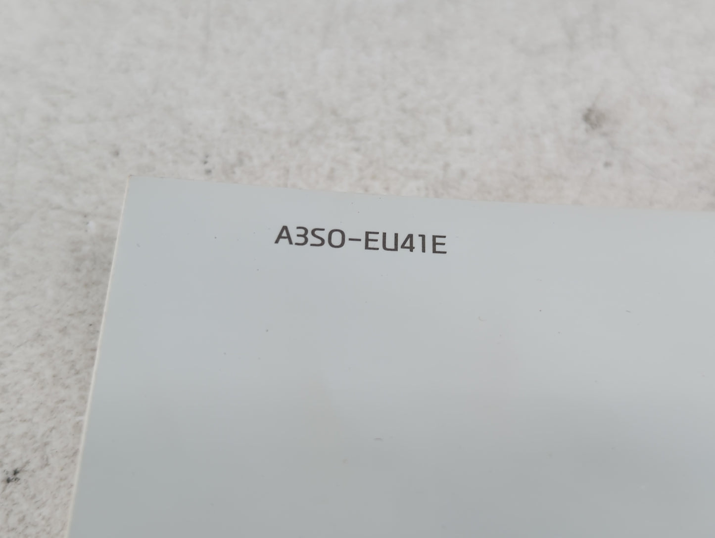 2014 Hyundai Sonata Owners Manual Book Guide P/N:A3S0-EU41E OEM Used Auto Parts