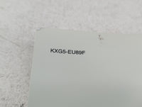 2019 Kia Sorento Owners Manual Book Guide P/N:KXG5-EU89F OEM Used Auto Parts