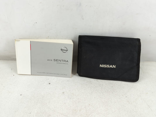 2016 Nissan Sentra Owners Manual Book Guide P/N:OM16EA 0B17U1 OEM Used Auto Parts