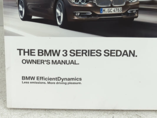 2012 Bmw X3 Owners Manual Book Guide OEM Used Auto Parts