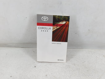 compare product 2020 Toyota Corolla Owners Manual Book Guide P/N:01999-02498 OEM Used Auto Parts