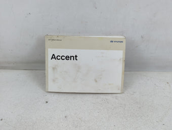 compare product 2017 Hyundai Accent Owners Manual Book Guide P/N:H1RO-EU75E OEM Used Auto Parts