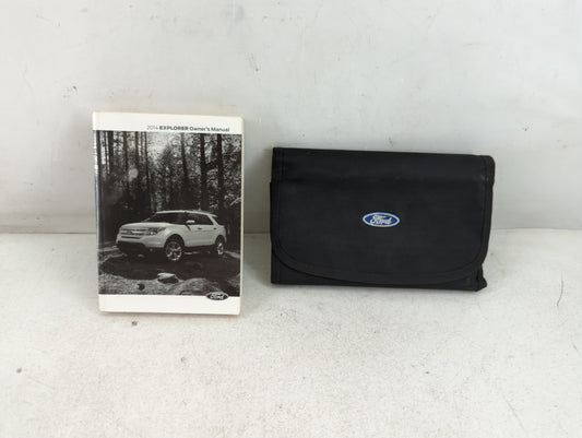 2014 Ford Explorer Owners Manual Book Guide P/N:EL2J 19A321 AA OEM Used Auto Parts