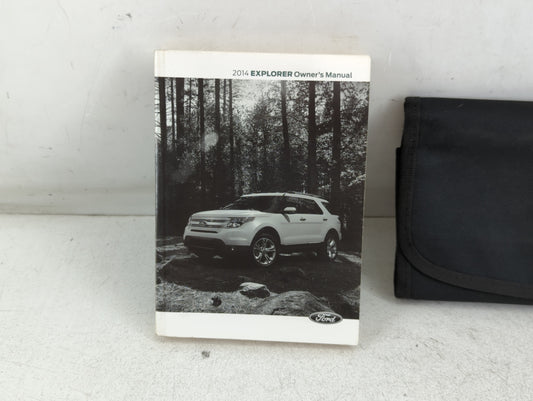 2014 Ford Explorer Owners Manual Book Guide P/N:EL2J 19A321 AA OEM Used Auto Parts