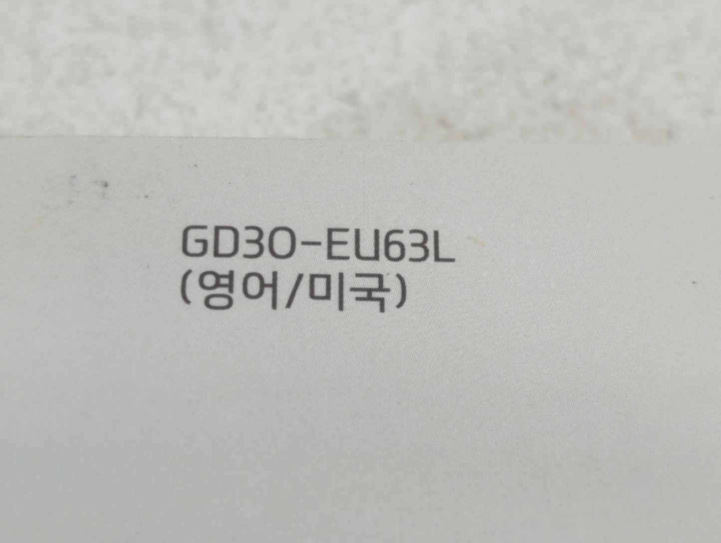 2016 Hyundai Tucson Owners Manual Book Guide P/N:GD30-EU63L OEM Used Auto Parts