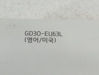 2016 Hyundai Tucson Owners Manual Book Guide P/N:GD30-EU63L OEM Used Auto Parts