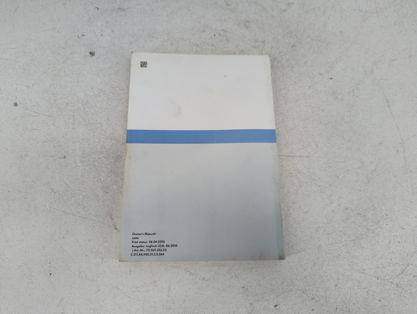 2011 Volkswagen Jetta Owners Manual Book Guide OEM Used Auto Parts