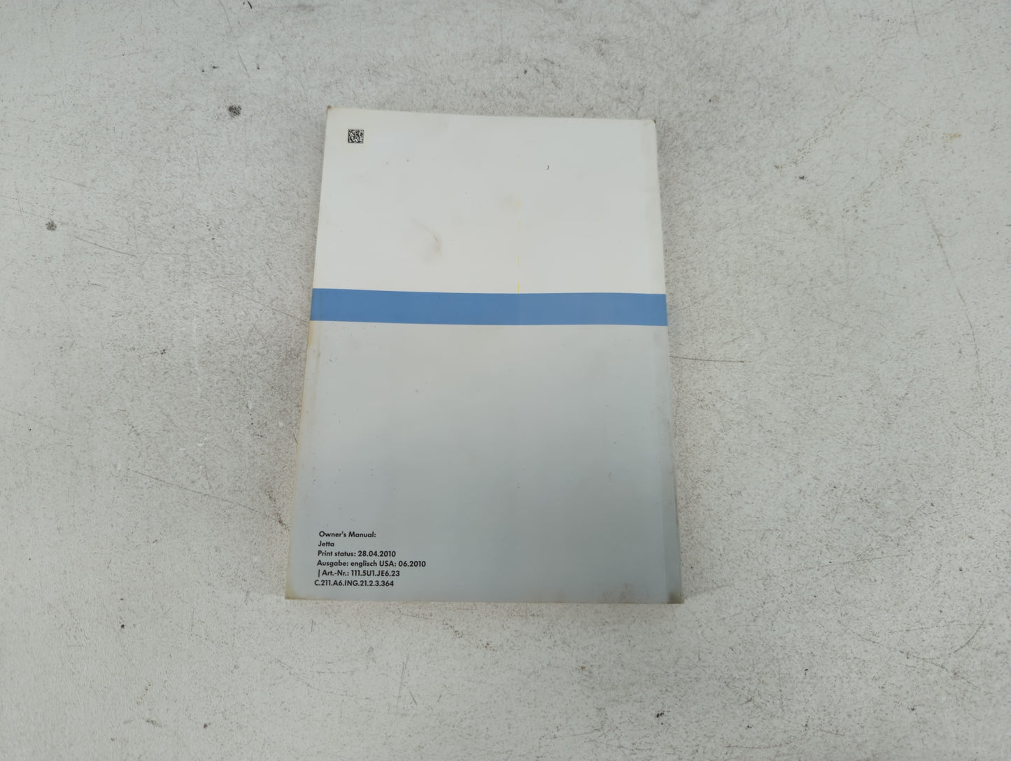 2011 Volkswagen Jetta Owners Manual Book Guide OEM Used Auto Parts