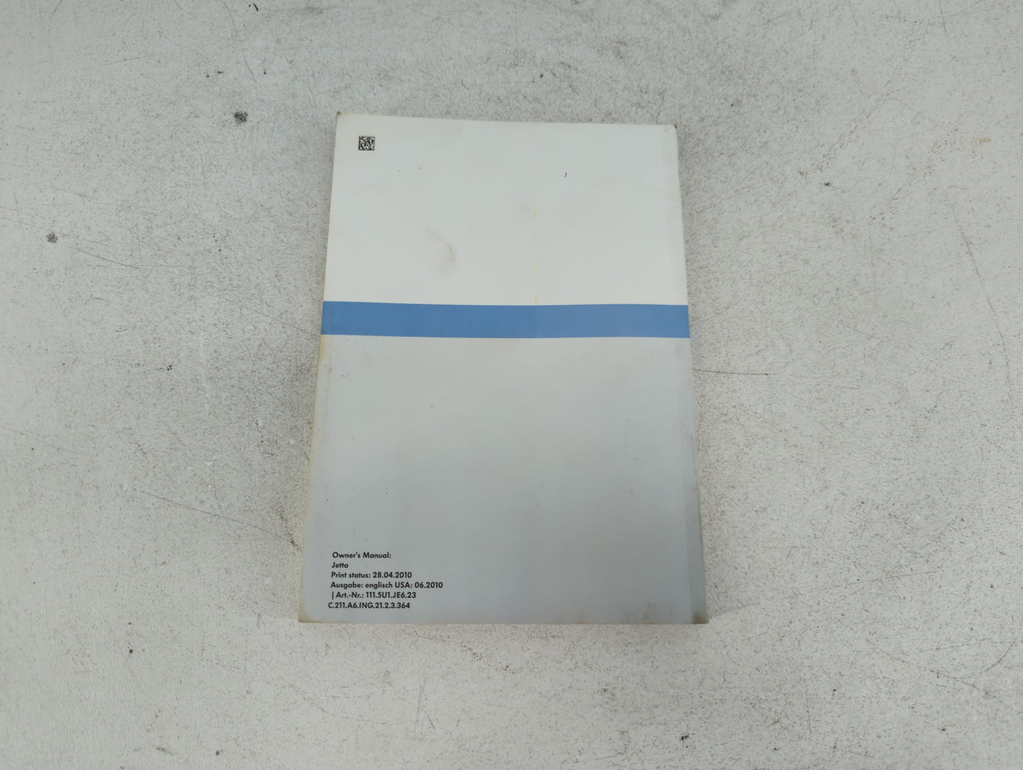 2011 Volkswagen Jetta Owners Manual Book Guide OEM Used Auto Parts