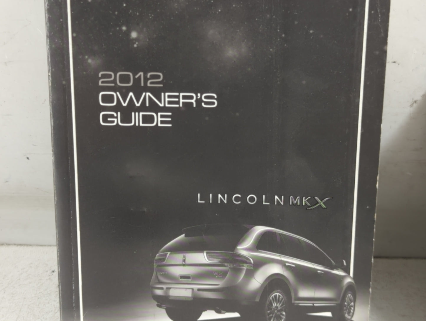 2012 Lincoln Mkx Owners Manual Book Guide P/N:CA1J 19A321 AA OEM Used Auto Parts