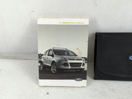 2014 Ford Escape Owners Manual Book Guide P/N:EJ5J 19A321 AB OEM Used Auto Parts