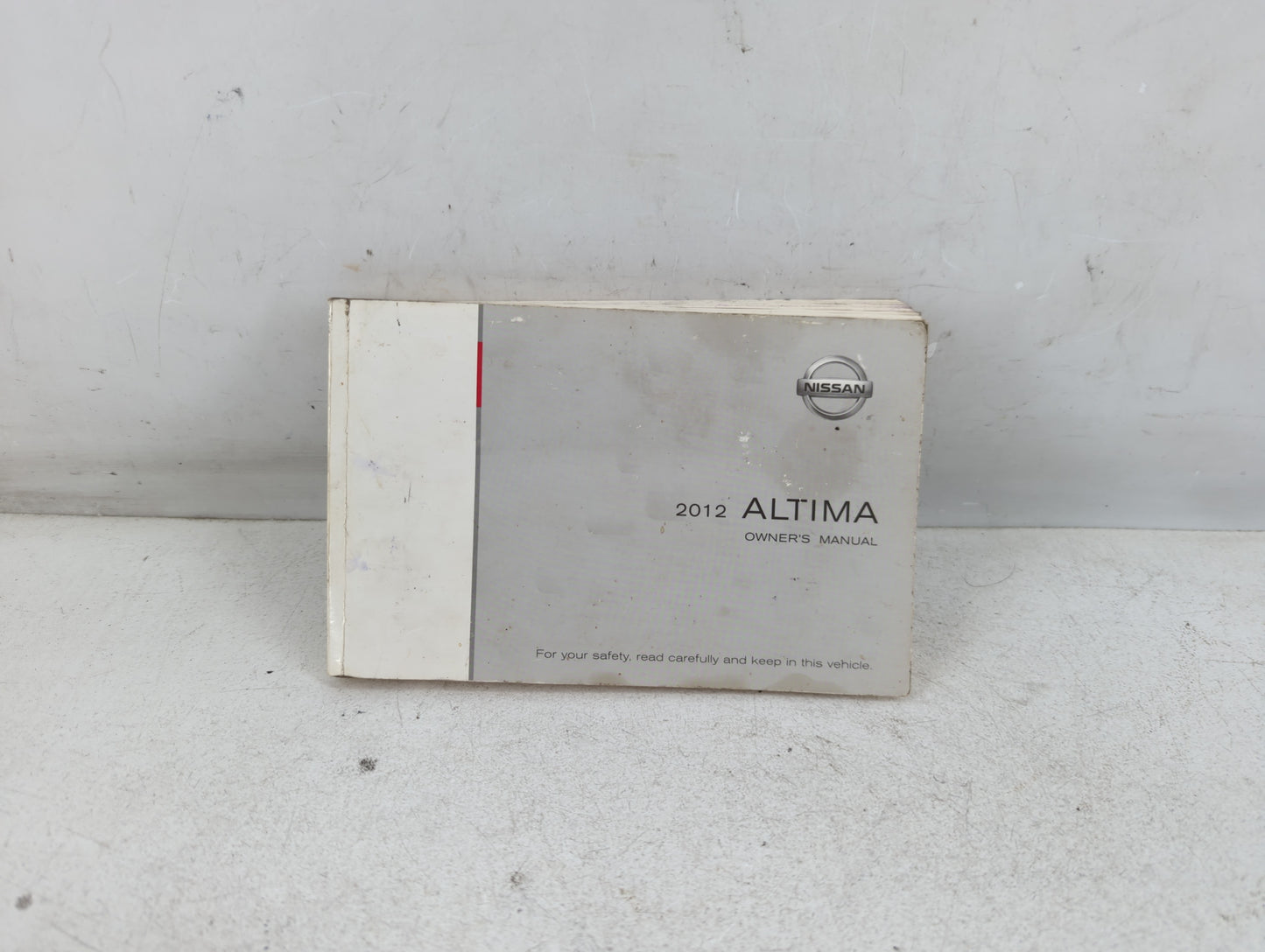 2012 Nissan Altima Owners Manual Book Guide P/N:OM2E 0L32U1 OEM Used Auto Parts