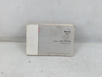 compare product 2012 Nissan Altima Owners Manual Book Guide P/N:OM2E 0L32U1 OEM Used Auto Parts