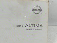2012 Nissan Altima Owners Manual Book Guide P/N:OM2E 0L32U1 OEM Used Auto Parts
