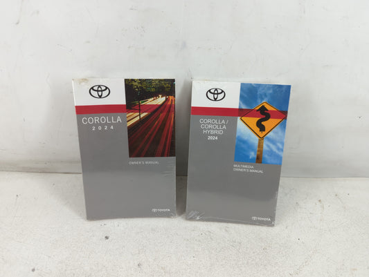 2024 Toyota Corolla Owners Manual Book Guide P/N:01999-02684 OEM Used Auto Parts