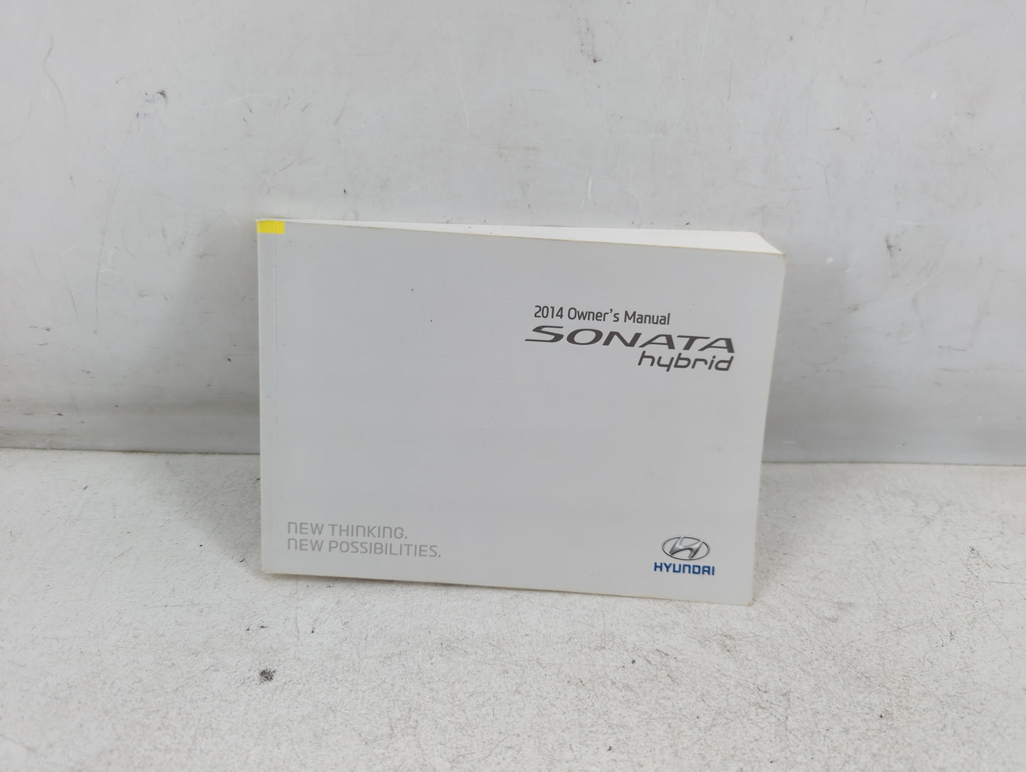 2014 Hyundai Sonata Owners Manual Book Guide P/N:E4R0-EU44E OEM Used Auto Parts