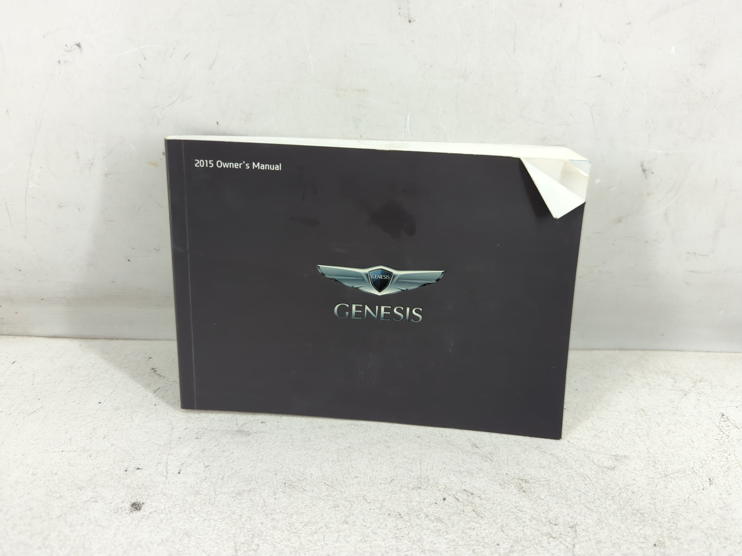 2015 Hyundai Genesis Owners Manual Book Guide P/N:FB10-EU4DI OEM Used Auto Parts