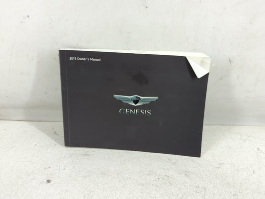 2015 Hyundai Genesis Owners Manual Book Guide P/N:FB10-EU4DI OEM Used Auto Parts
