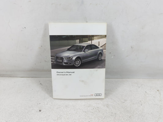 2013 Audi A4 Owners Manual Book Guide P/N:131 561 8K0 22 OEM Used Auto Parts