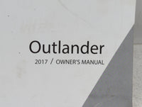 2017 Mitsubishi Outlander Owners Manual Book Guide P/N:9290H465 OEM Used Auto Parts