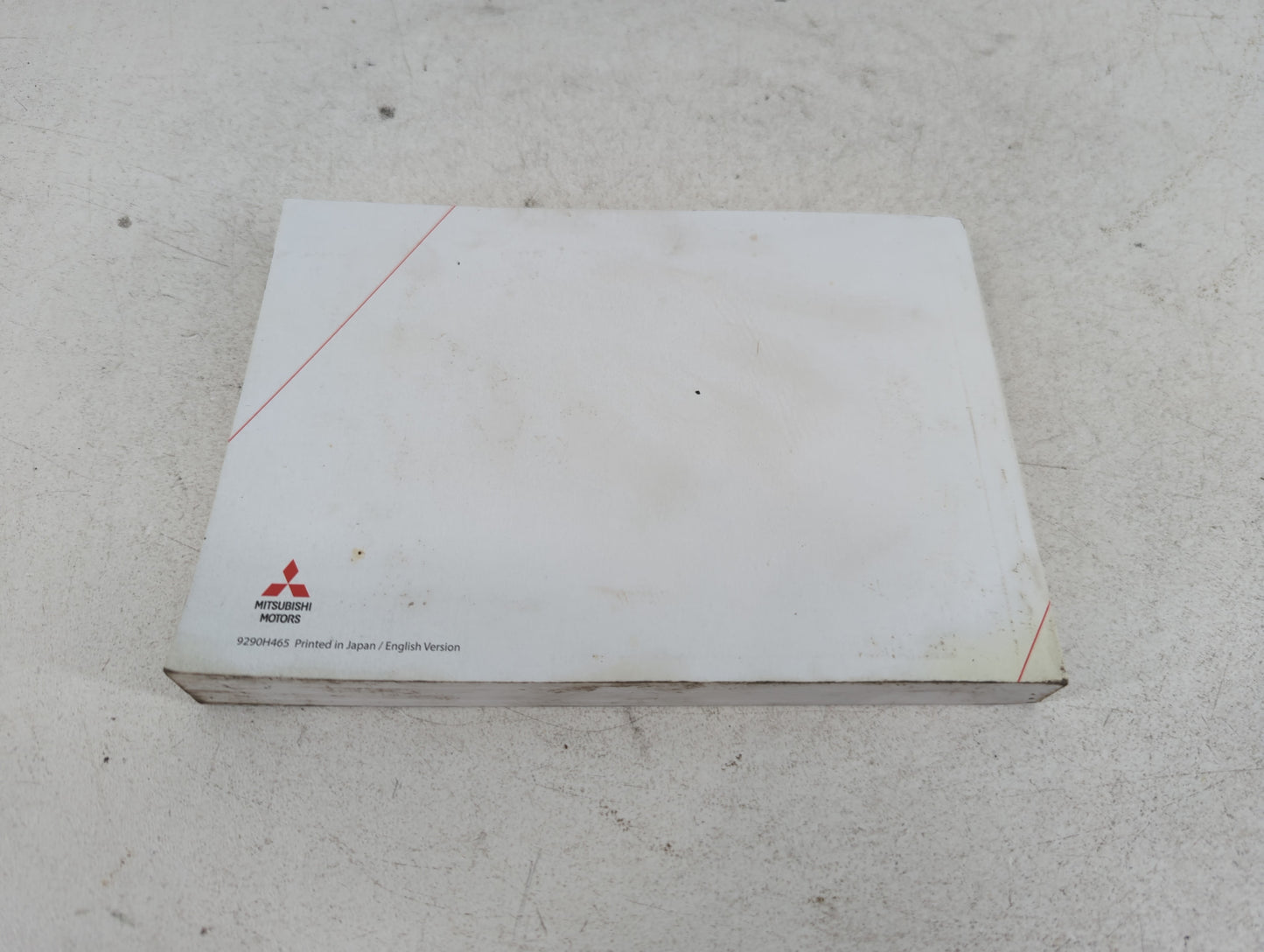 2017 Mitsubishi Outlander Owners Manual Book Guide P/N:9290H465 OEM Used Auto Parts