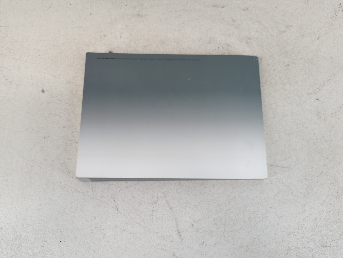 2014 Volvo S60 Owners Manual Book Guide P/N:15924 OEM Used Auto Parts