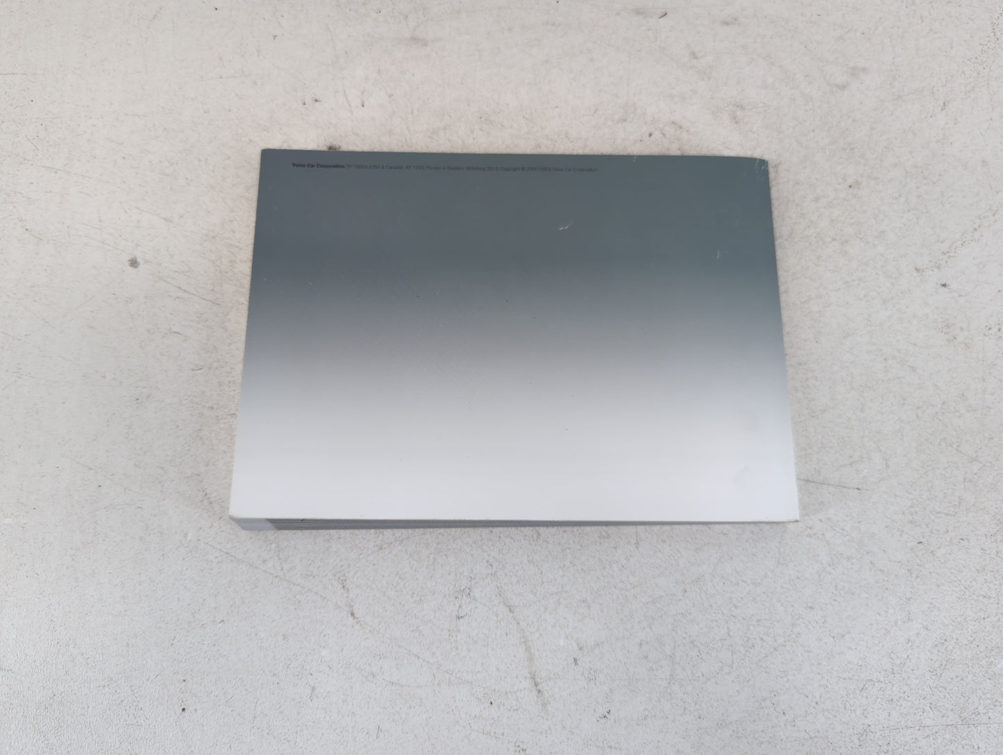 2014 Volvo S60 Owners Manual Book Guide P/N:15924 OEM Used Auto Parts