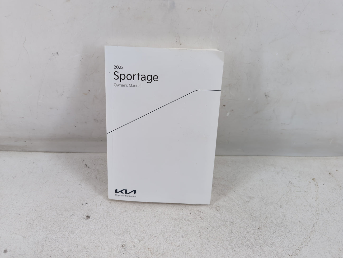 2023 Kia Sportage Owners Manual Book Guide P/N:PGY0-EU33I OEM Used Auto Parts