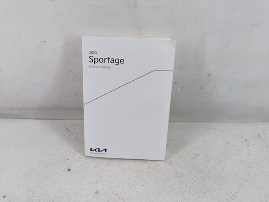 2023 Kia Sportage Owners Manual Book Guide P/N:PGY0-EU33I OEM Used Auto Parts
