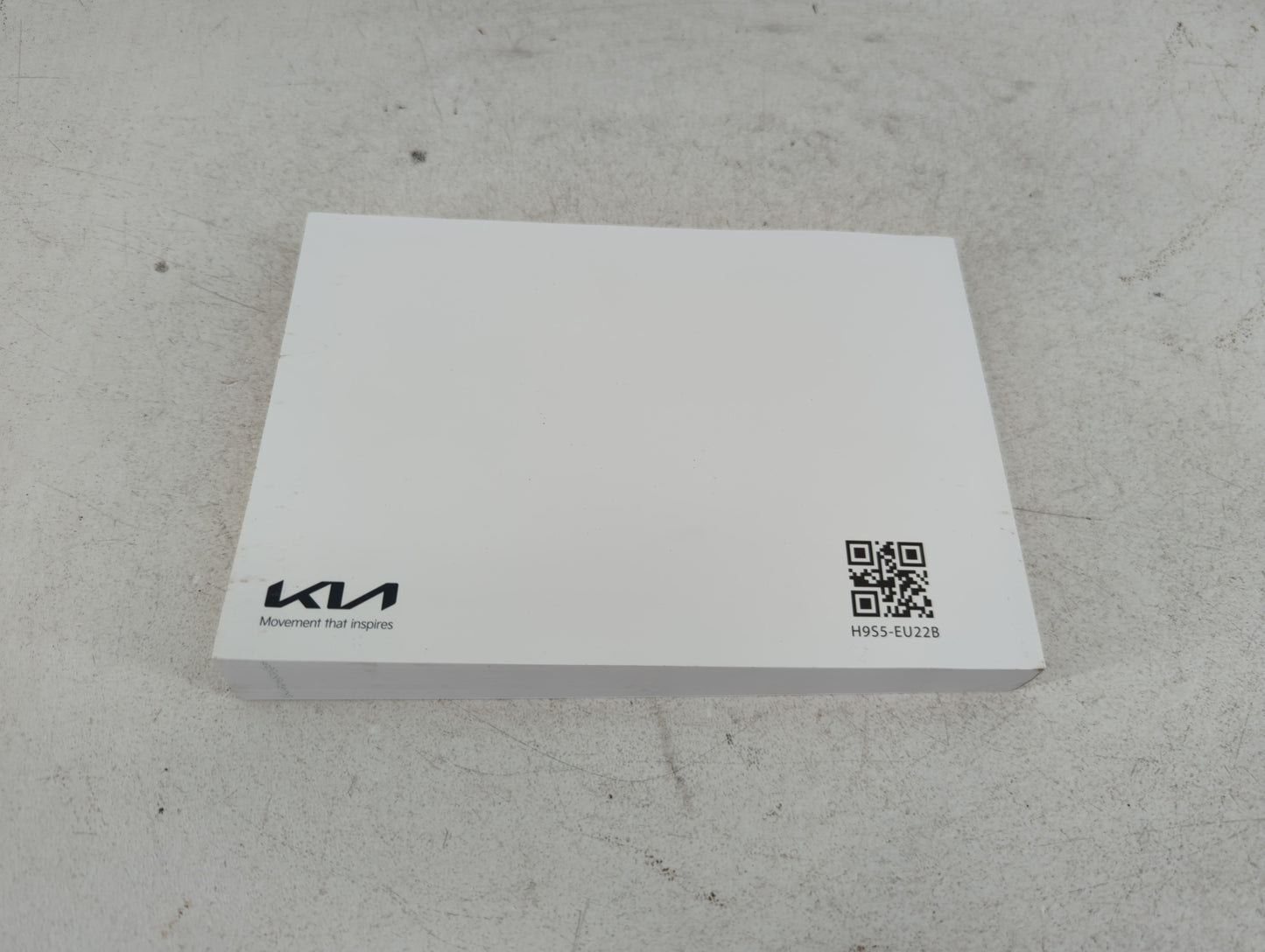 2022 Kia Rio Owners Manual Book Guide P/N:H9S5-EU22B OEM Used Auto Parts