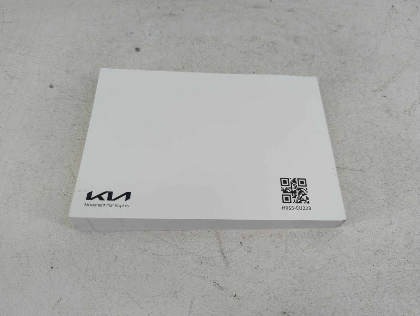 2022 Kia Rio Owners Manual Book Guide P/N:H9S5-EU22B OEM Used Auto Parts