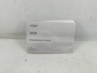 compare product 2018 Chevrolet Silverado 1500 Owners Manual Book Guide P/N:84016520 B OEM Used Auto Parts