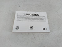 2018 Chevrolet Silverado 1500 Owners Manual Book Guide P/N:84016520 B OEM Used Auto Parts