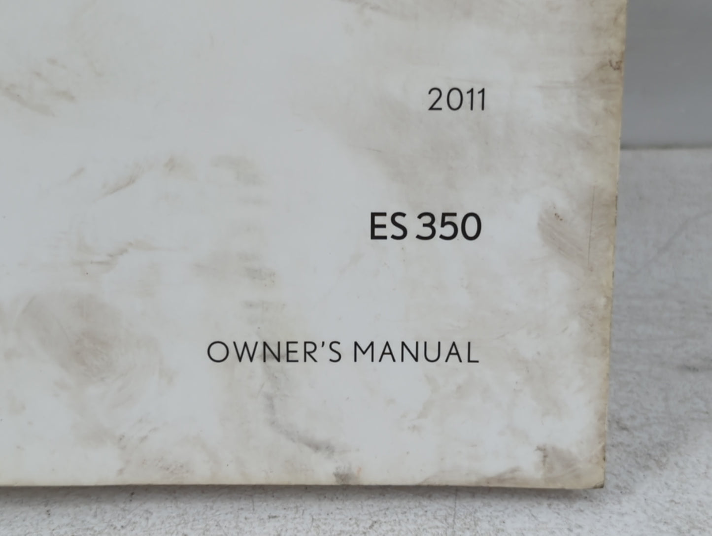 2011 Lexus Es350 Owners Manual Book Guide P/N:01999-33875 OEM Used Auto Parts