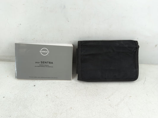2022 Nissan Sentra Owners Manual Book Guide P/N:OM22EM 0B18U0 OEM Used Auto Parts