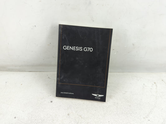 2022 Genesis G70 Owners Manual Book Guide P/N:NG90-EU21K OEM Used Auto Parts