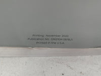 2021 Nissan Sentra Owners Manual Book Guide P/N:OM21EM 0B18U1 OEM Used Auto Parts - Oemusedautoparts1.com