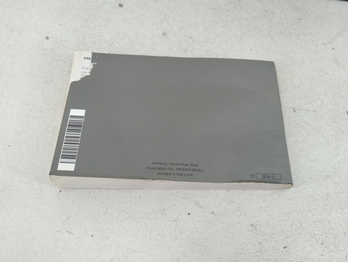 2021 Nissan Sentra Owners Manual Book Guide P/N:OM21EM 0B18U1 OEM Used Auto Parts - Oemusedautoparts1.com