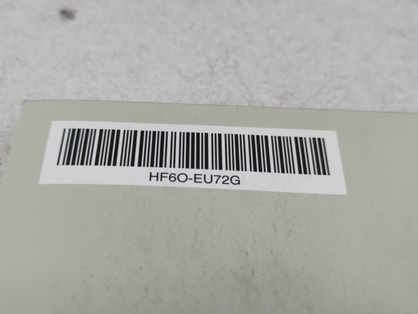 2017 Kia Cadenza Owners Manual Book Guide P/N:HF6O-EU72G OEM Used Auto Parts